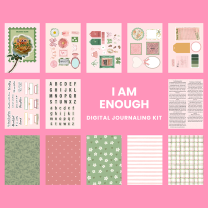 I AM ENOUGH DEVOTIONAL AND JOURNALING KIT