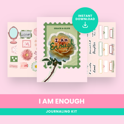 I AM ENOUGH DEVOTIONAL AND JOURNALING KIT
